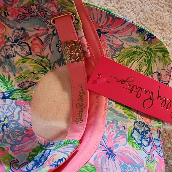 NWT Lilly Pulitzer Run Around Hat - Picture 4 of 5